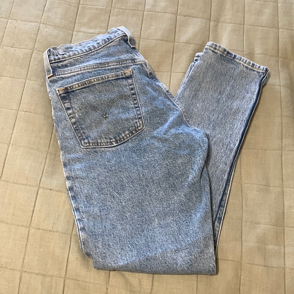 Levi’s 501 Skinny Light Wash: W27 x L28